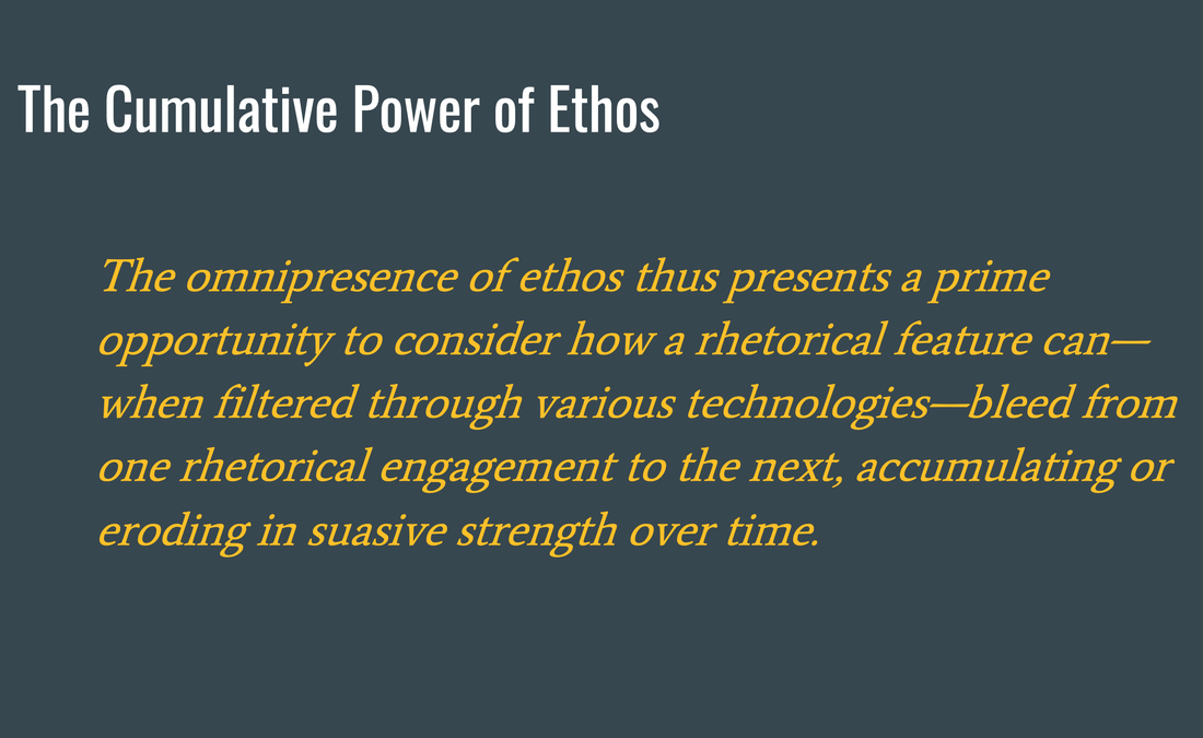 The Cumulative Power of Ethos
